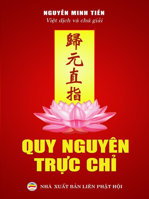 Title details for Quy Nguyên Trực Chỉ by Nguyễn Minh Tiến - Available